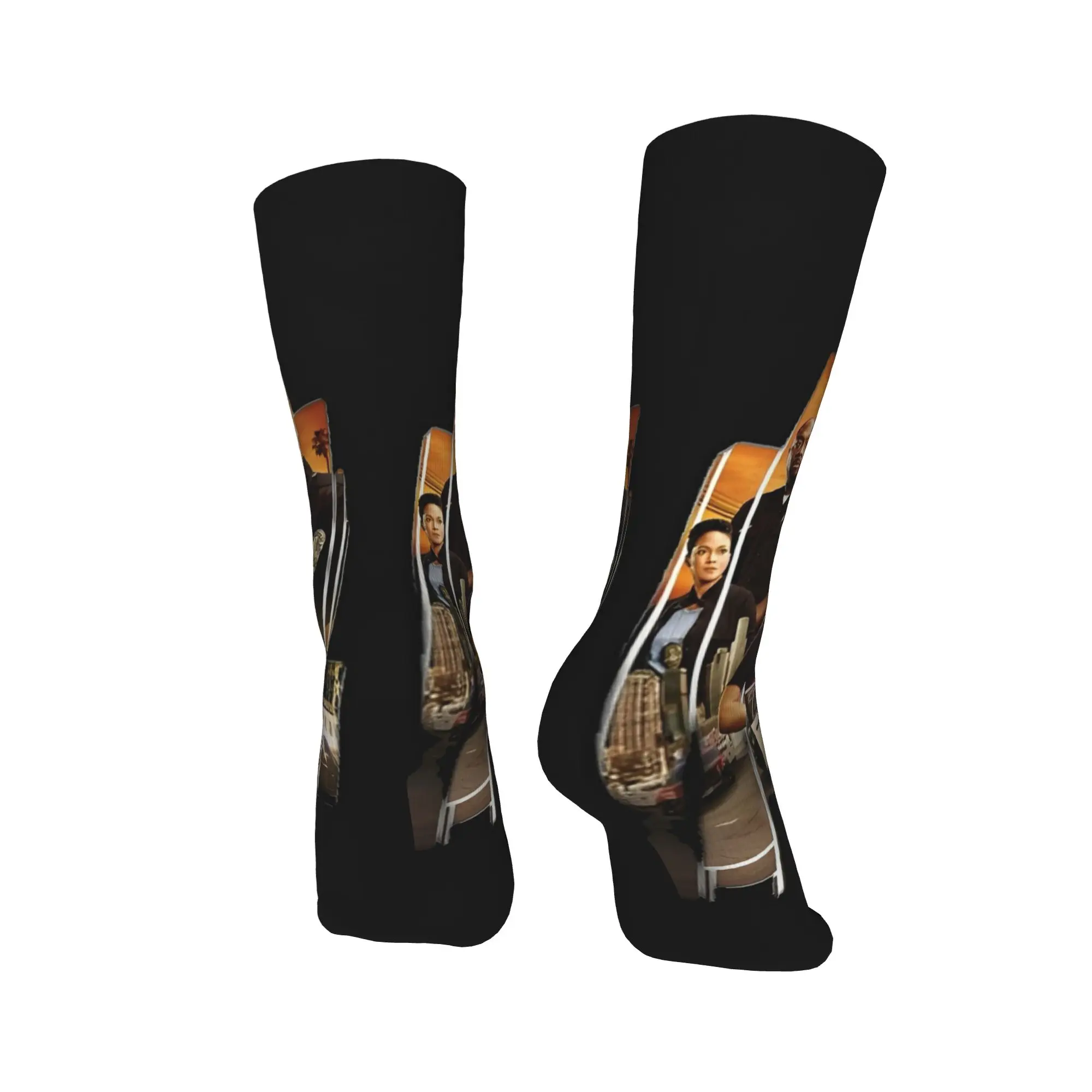 The Rookie TV Show Socks جوارب جديدة ربيعية غير قابلة للانزلاق للرجال جوارب دافئة وناعمة للتسلق