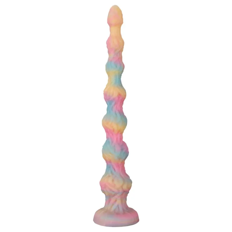 54CM Long Luminous Anal Plug Dildos Big Butt Plugs G-Spot Prostate Massager Anus Dilator Masturbator Adult Sex Toy for Women Men
