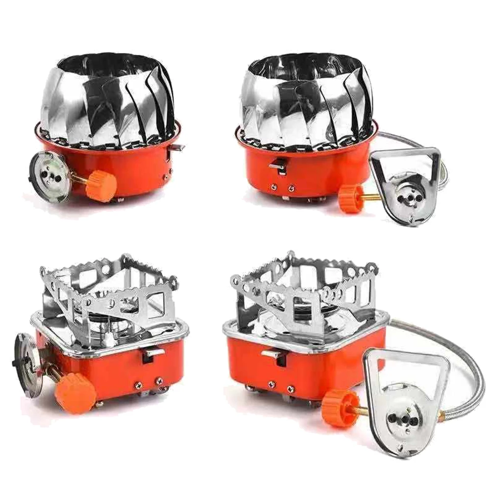 Desert Fox Camping Gas Stove Burner Outdoor Portable Windproof Cooking Stove Ultralight Tourist Cooker Hiking Equipment