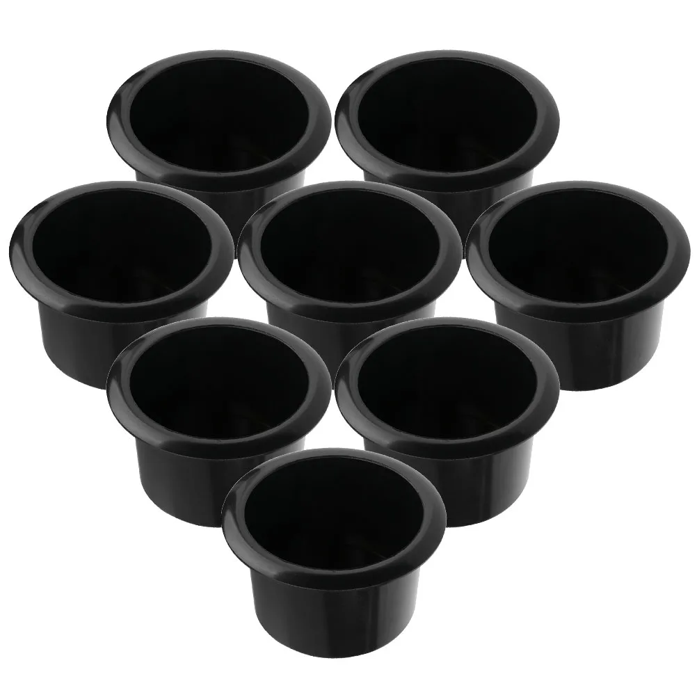 

8pcs Car Cup Holder Heavy Duty Plastic Anti Console Insert Backseat Holders for Cars Travel Sofa Table RV Storage