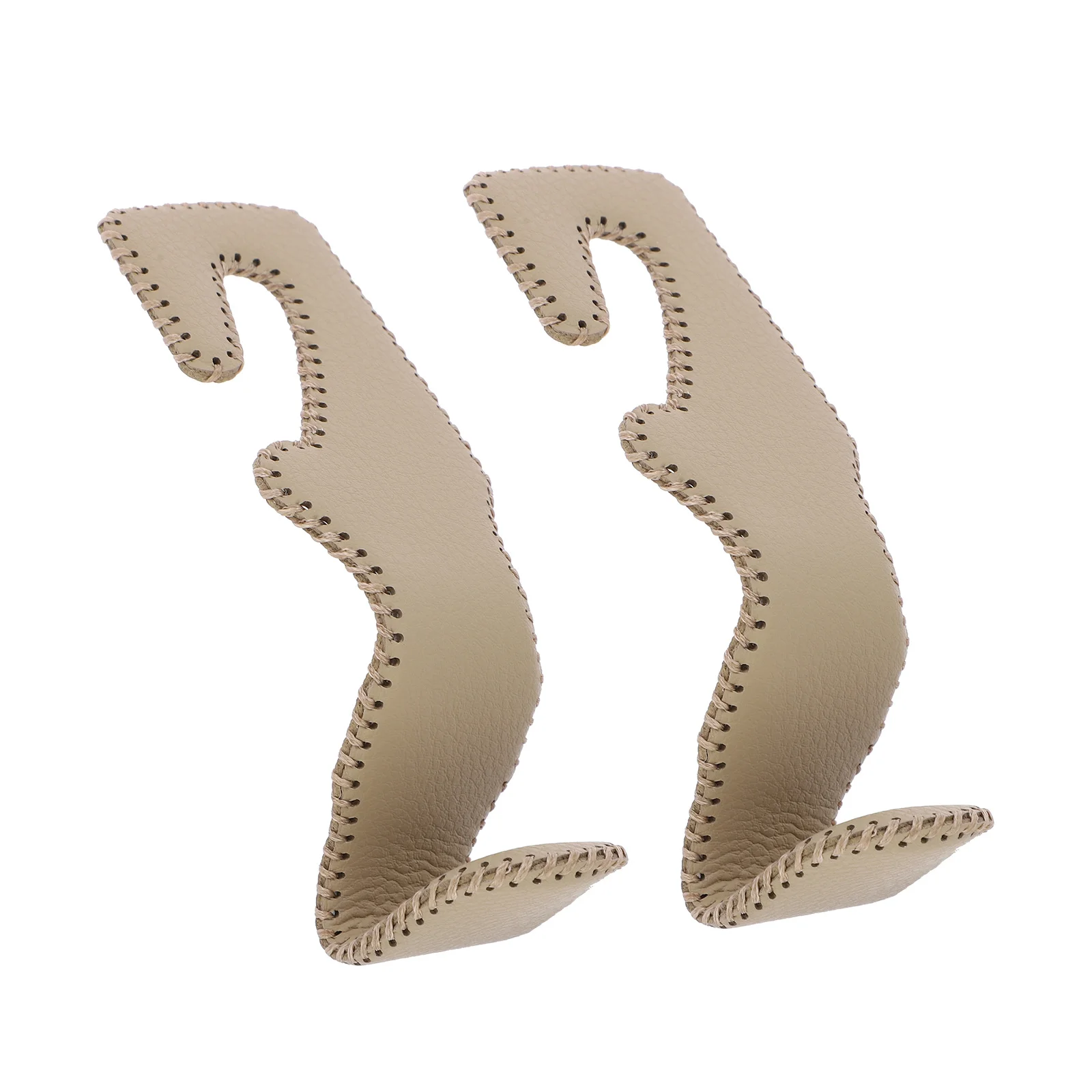 2 قطعة شماعات مسند الرأس الخلفي للسيارة والفولاذ المقاوم للصدأ لتعليق البقالة والمظلات وحقائب اليد وشماعات مسند الرأس الخلفي للسيارة #4