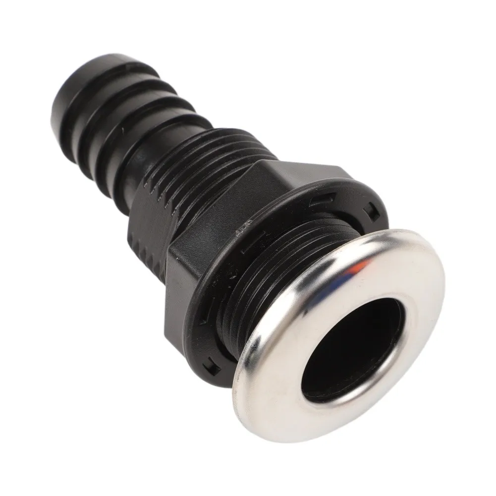 Hose Hose Connector Accessory Thru Hull Fitting For Boat Yacht Drainage Hose Connector Plastic Hose Coupling Boat Accessories