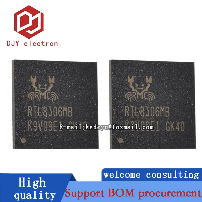 

10PCS Original RTL8019AS RTL8208B/C/D/G RTL8306M/E/G/S RTL8309SB/SC RTL8305SB RTL8363NB RTS3903N RTS5411E WNF201 Ethernet chip