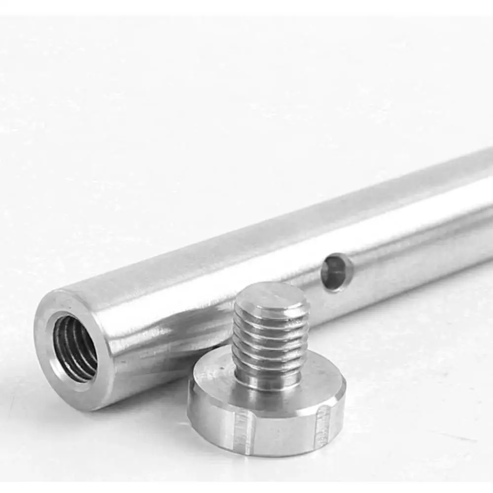Astronomical Telescope Weighted Rod 164mm 314mm 470mm Stainless Steel 304 Weighted Rod Diameter 20mm