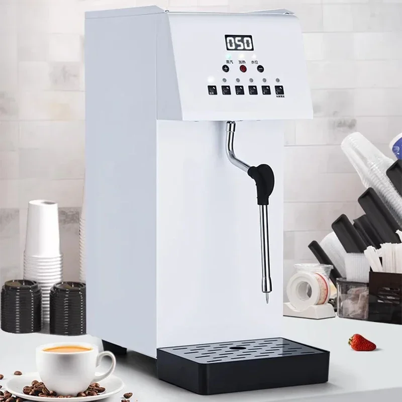 6L Capacity Commercial Milk Froth Steam Machine Coffee Milk Bubble Maker With 5 Temperature Setting Fully Automatic Intelligent