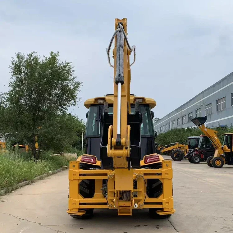 China Factory Epa Engine Wheel Loader Mini Backhoe Excavator Loader 4x4 Backhoe Loader For Sale