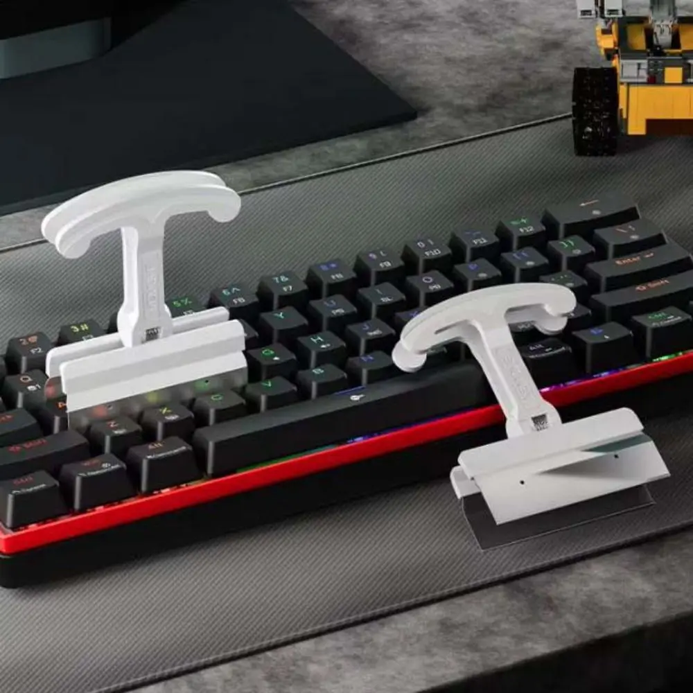 Large Size Keys Caps Puller Heavy Duty Four Keys Simultaneous Mechanical Keyboard Keycap Extractor 4-in-1 Universal Fit
