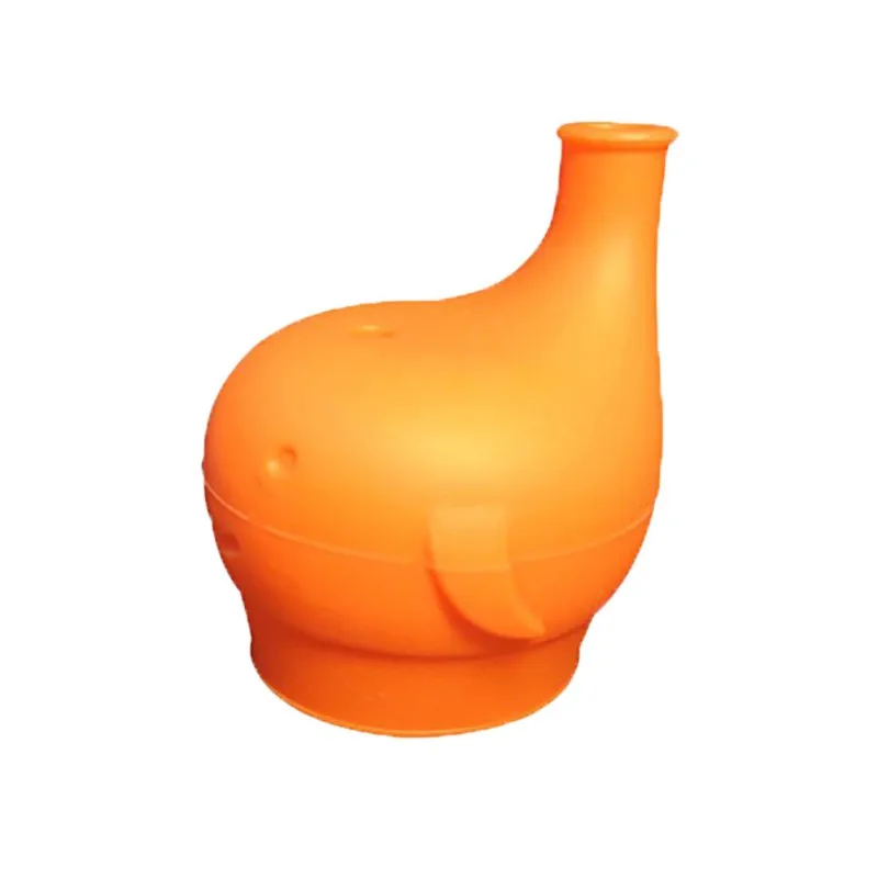 Silicone Sippy Cup Lids Durable Spill and Leak Proof with Soft Spout for Baby Toddlers Kids BPA-free Dishwasher Safe Cute Shaped