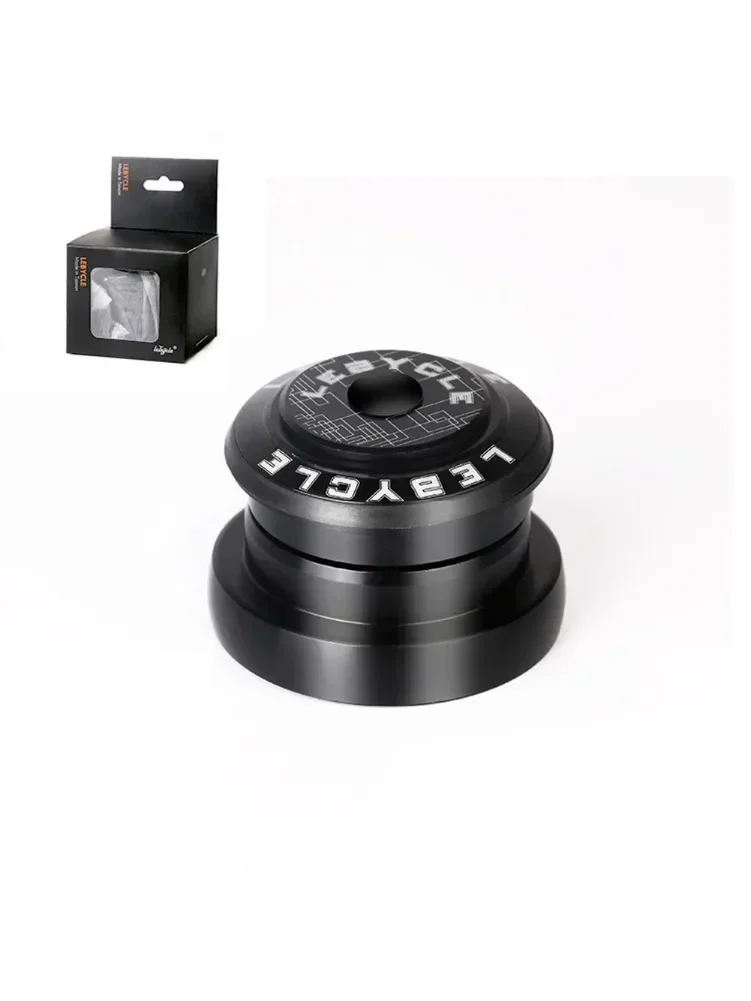 AliExpress 1pcs Bicycle Headset 44mm Straight Tube Frame To Tapered Tube Fork 1.5 Adapter Aluminum Black Double Bearing Structure Parts