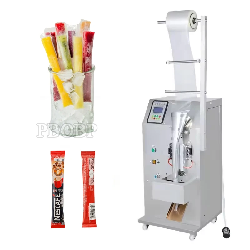

PBOBP Automatic Vertical Liquid Tomato Sauce Paste Sachet Packing Ketchup Packet Filling and Sealing Packaging Machine