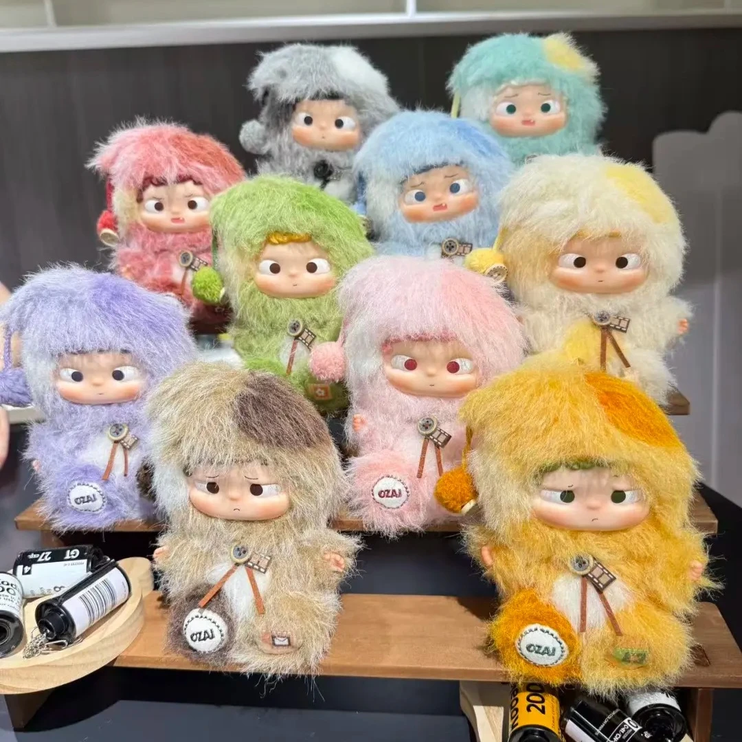 

OZAI Framed In Memory Series Plush Blind Box Vinyl Doll Action Figures Mystery Box Collect Model Surprise Bag Pendant Keychain