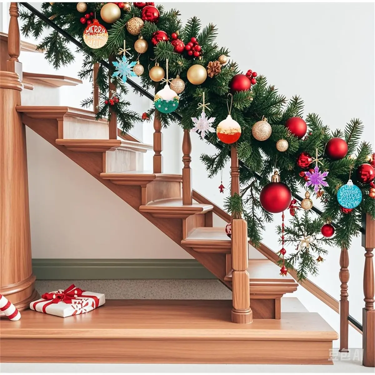 5pcs Christmas Resin Molds Silicone, Coaster Mold with Hole for Epoxy Resin,Christmas Tree Pendant Home Decoration