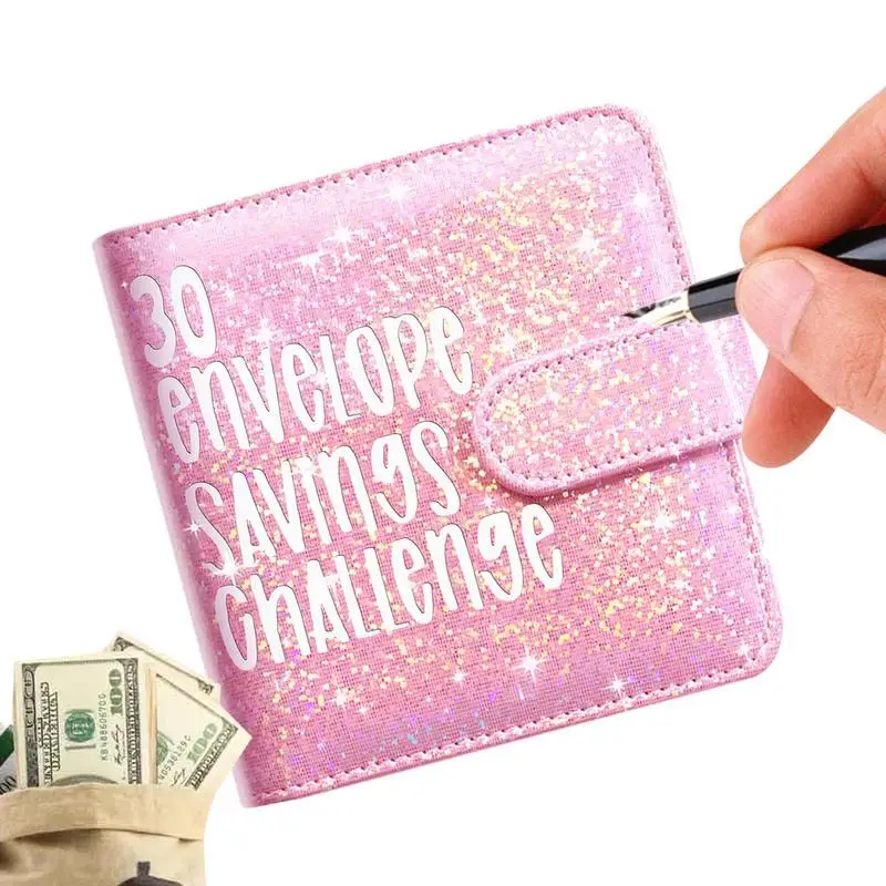 30 Day Challenge Envelope Binder Budget Book Planner Efficient Savings Binder Smart Budget Binder Easy Financial Planning Track