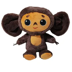 Muñeco de peluche de Cheburashka de Anime ruso de 18/23cm, mono de ojos grandes, juguetes de peluche de juguete, almohada tranquilizadora encantadora para regalos de niños