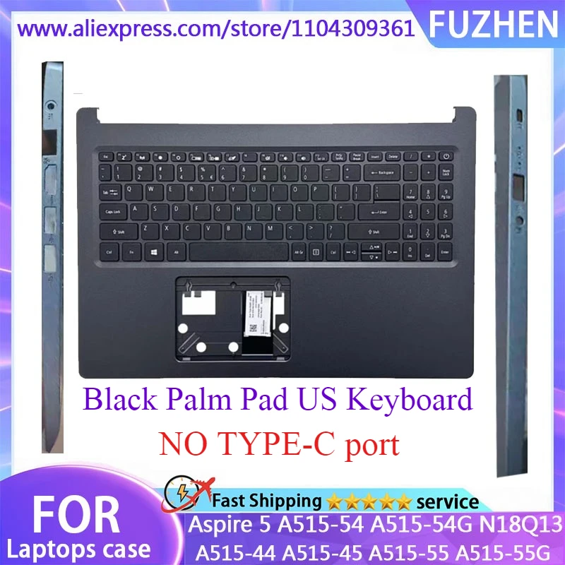 New For Aspire 5 A515-54 A515-53 A515-55 A515-55G S50-51 N18Q13 Laptop Keyboard/Palm Pad Keyboard/Host Cover C Cover
