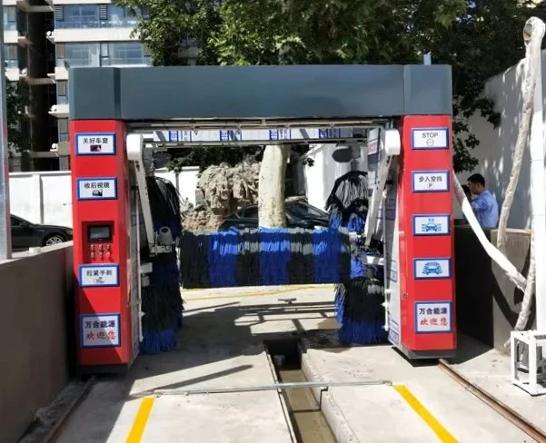 Factory Direct Price Rollover Car Wash Machine Fully Automatic Wireless Carwash Station