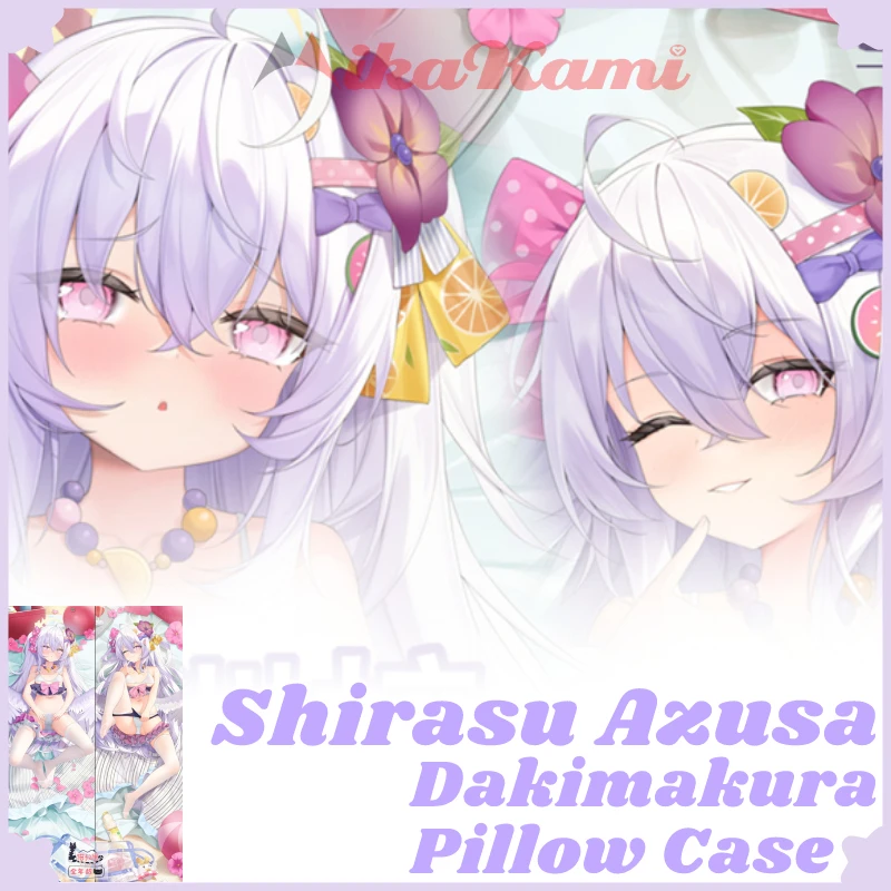 Shirasu Azusa Dakimakura Blue Archive Pillowcase Fullbody Hugging Sexy Pillow Case Otaku Cushion Cover Home Bedding Decor Gift