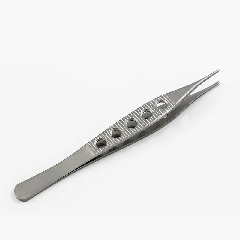 Oogheelkunde Microscopie Instrument Pincet Doe je bijt Pincet Schoonheid Plastic gereedschap Dubbel ooglid Roestvrij staal getand