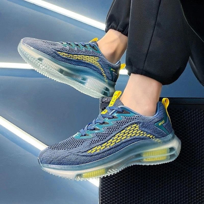 

Мужские повседневные кроссовки с сетчатым верхом, дышащая спортивная обувь для бега для мужчин, баскетбольные тенденции, спортивная обувь унисекс 2024, акция