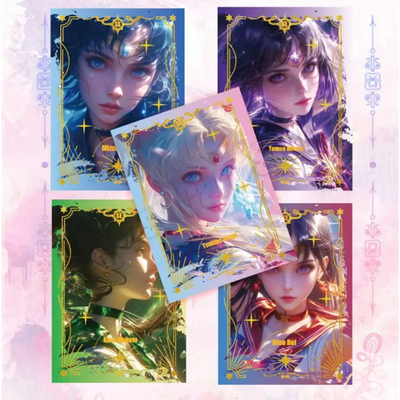 New Style Sailor Moons Card ACG Goddess Story Classic Anime Goddess Limited Cards Toy Collection Holiday Gift