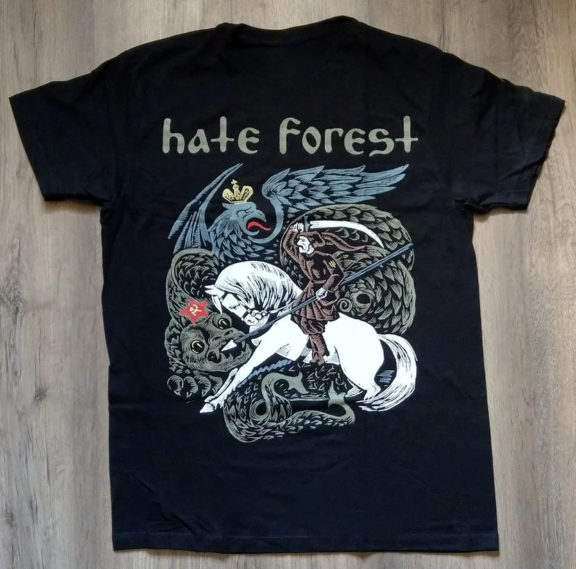 HATE FOREST T Shirt Black Cotton Men Size S to 5XL BE573