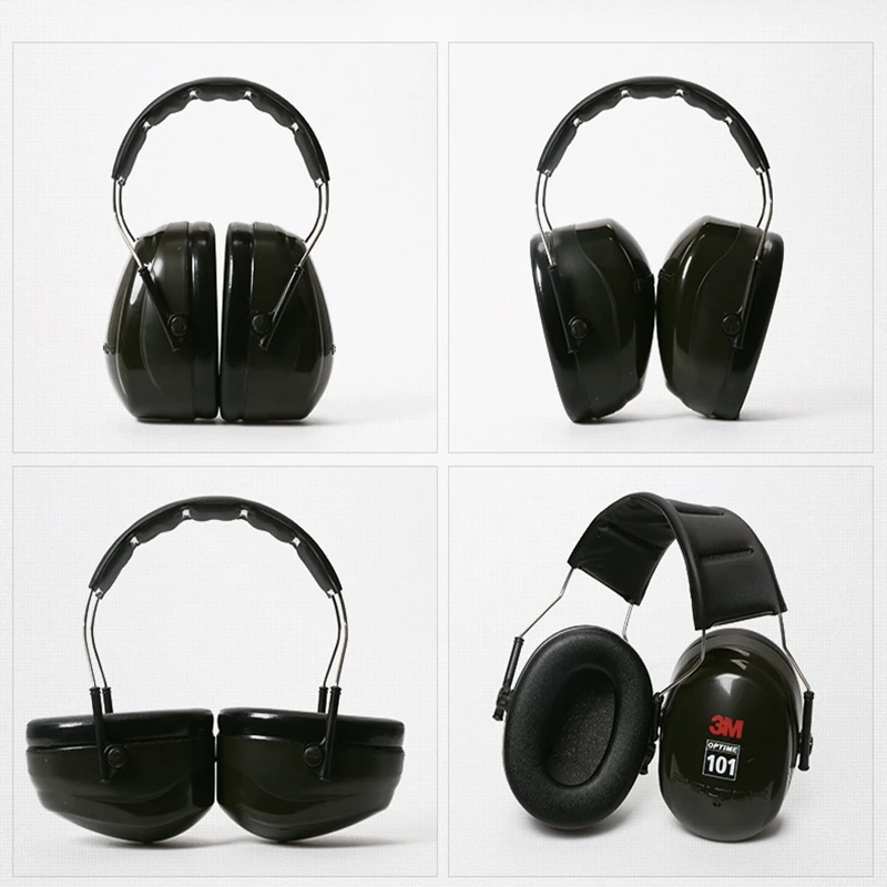 3MH7A soundproof earmuffs work study sleep rest industrial noise prevention noise reduction protection labor protection