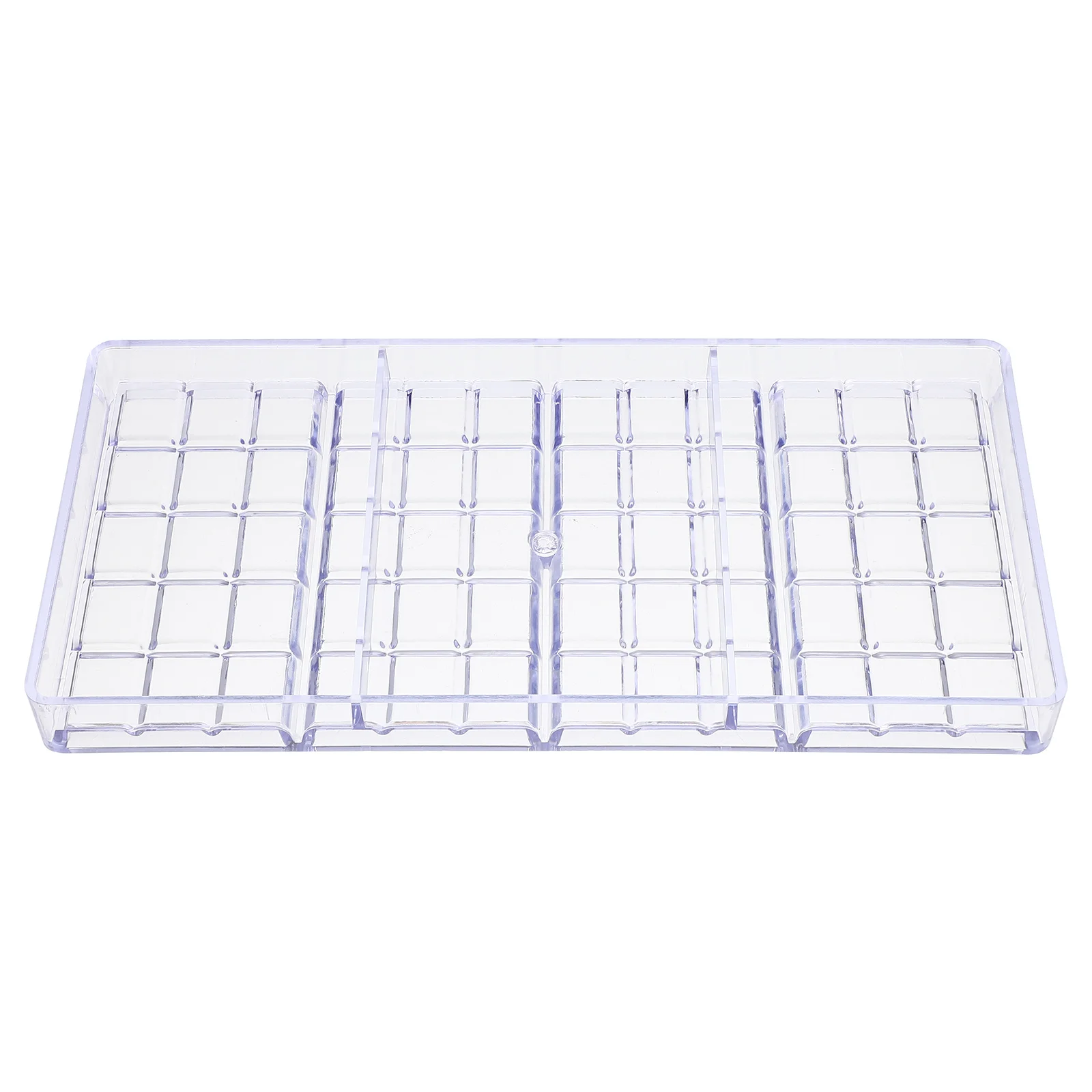 แม่พิมพ์ขนมพลาสติกช็อกโกแลตสำหรับอบขนม เครื่องมือทำช็อกโกแลต DIY แม่พิมพ์ใสแบบหลายช่องสำหรับใช้ในครอบครัวและมืออาชีพ