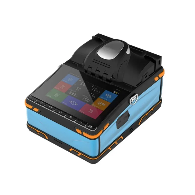 

Fusion Splicer Motors Optical 8 Languages Core Welder Splicing Machine with Fully Automatic Fiber Melting Machine Touch Screen
