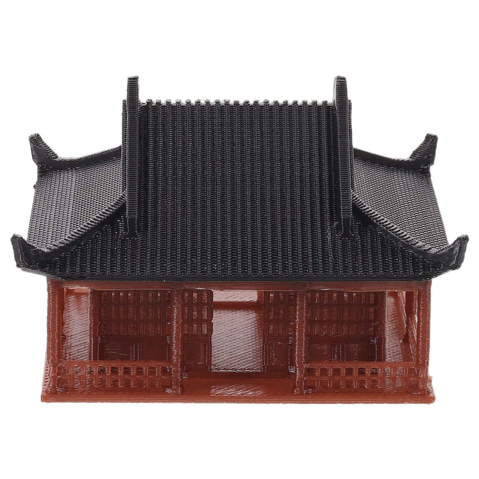 

Mini Pavilion Statue Micro Landscape Ornament Layered Japanese Pagoda Decor for Bonsai Garden Terrarium Zen Garden Accessories
