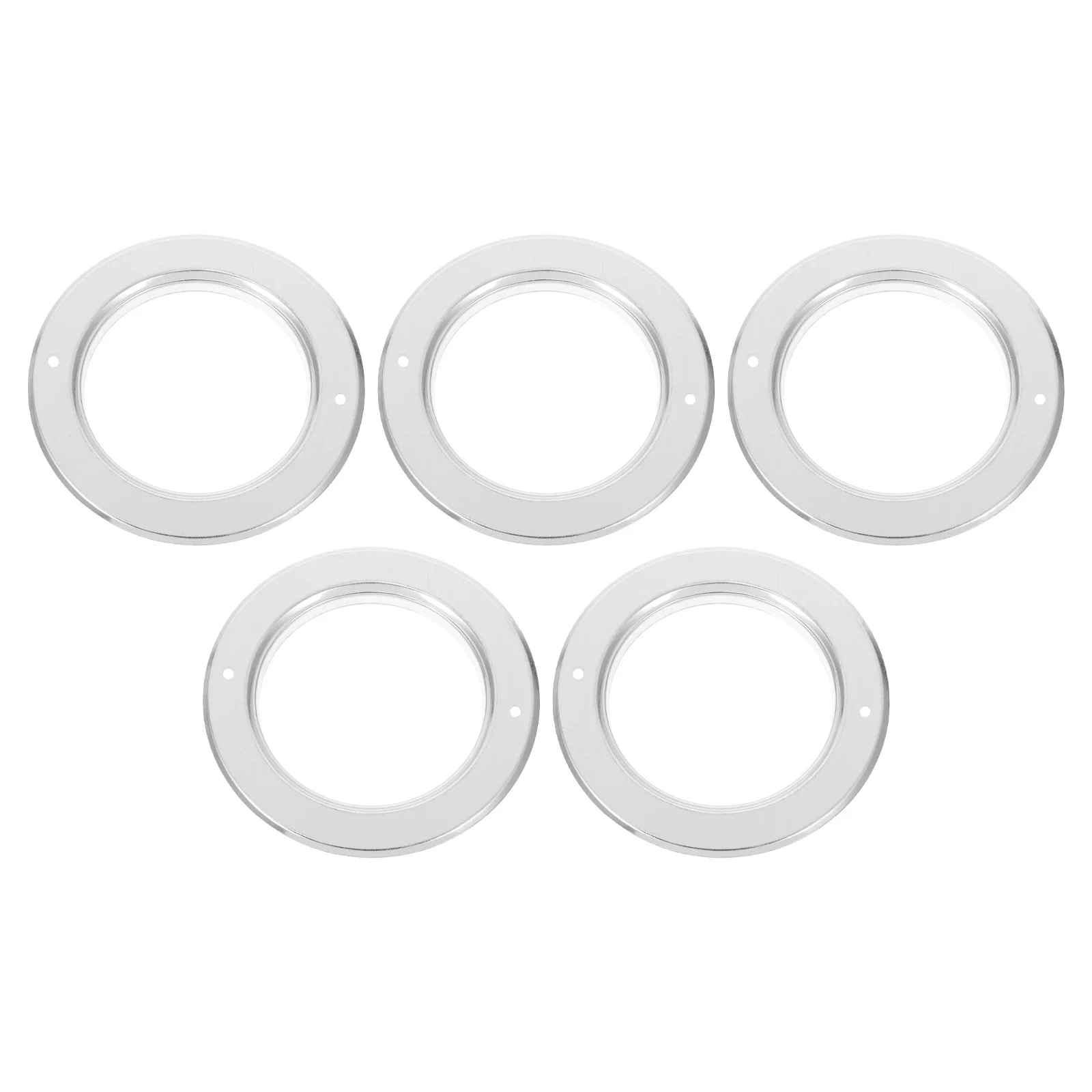 

5Pcs Bird Nest Anti-Bite Stainless Steel Ring Parrot Breeding Box Hole Protector Outdoor Guard Replacement Ring for Breeding Box