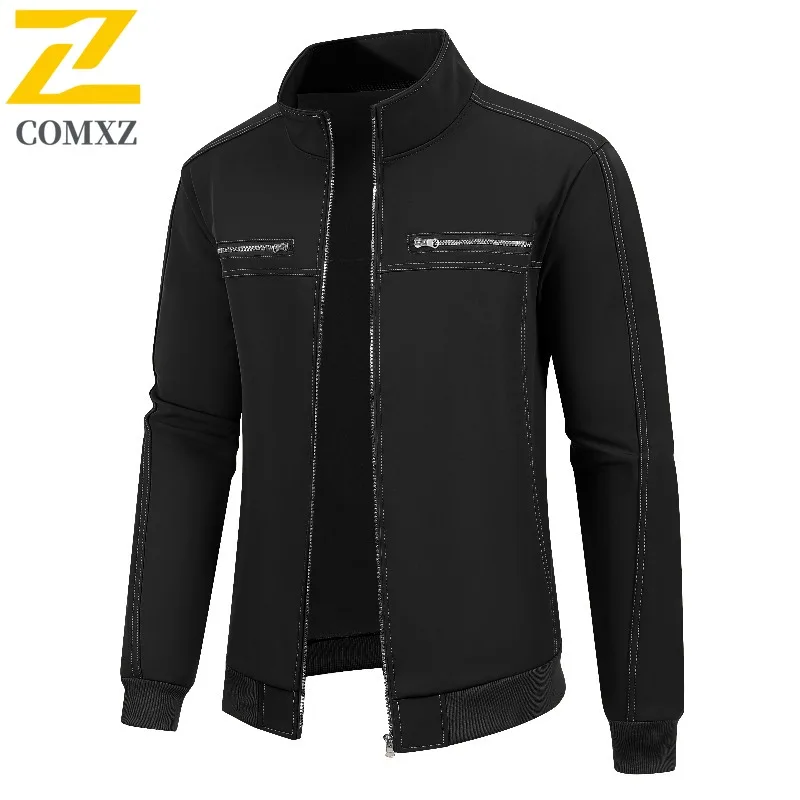 

COMXZ Мужская куртка 2025 Gorpcore, свободная дышащая ветровка для приключений на открытом воздухе, альпинизма, против морщин, куртки, техническая одежда, верхняя одежда