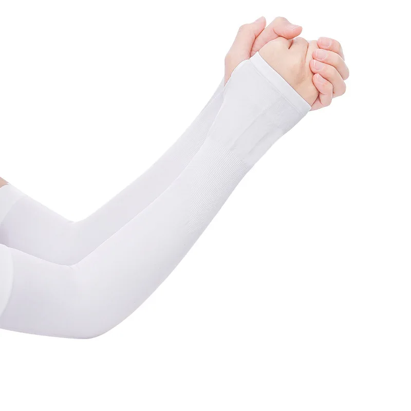 

Ice silk sunscreen sleeves men's and women's UV protection arm guards arm sleeves outdoor riding gloves driver