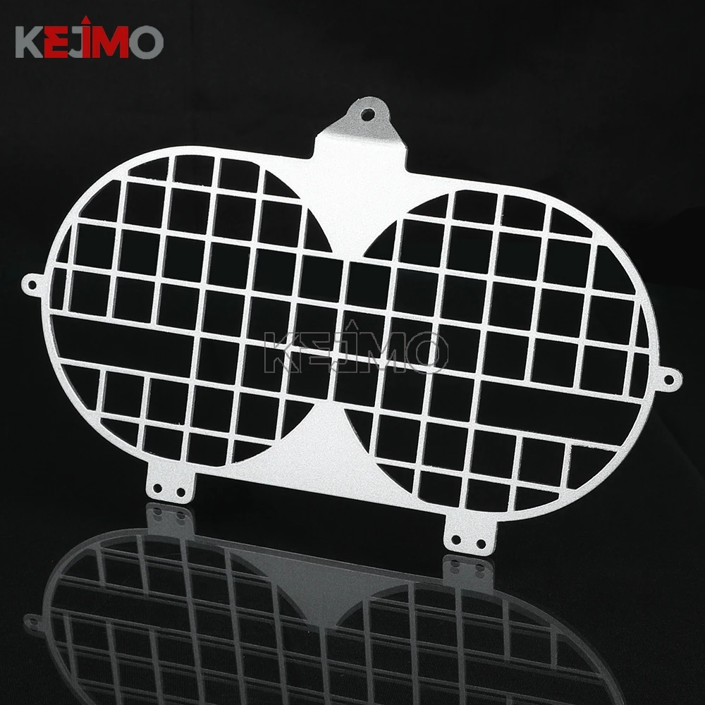 Para Honda XRV750 Africa Twin 1997-1998-1999-2000-2001-2002 Protector de parrilla de luz de cabeza XRV 750 Protector de cubierta de faro de motocicleta