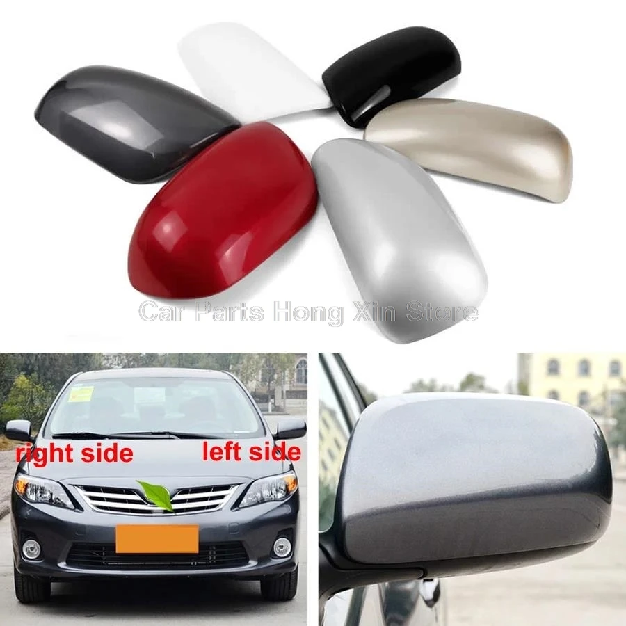 

For Toyota Corolla 2007 2008 2009 2010 - 2013 Car Accessories Rearview Mirror Cover Mirrors Housing Shell without Lamp Type