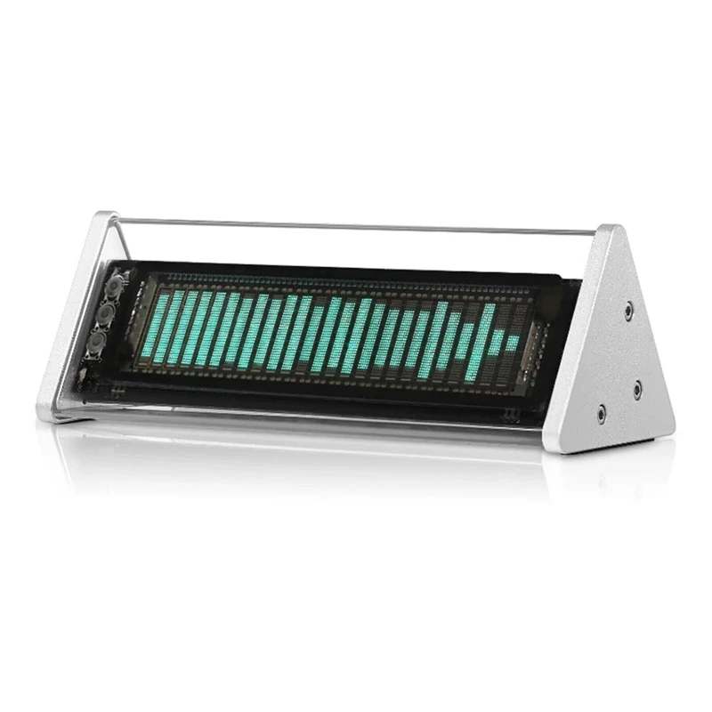 

VFD Audio Spectrum Analyzer VU Meter Bluetooth 5.0 Receiver 3.5Mm AUX A/B Switcher Durable Easy To Use