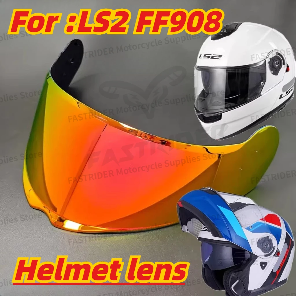 

Suitable for LS2 Helmet Lenses FF908 Peeling Helmet Day and Night Universal Sunshade Aurora Night Vision Anti-fog Helmet Lenses