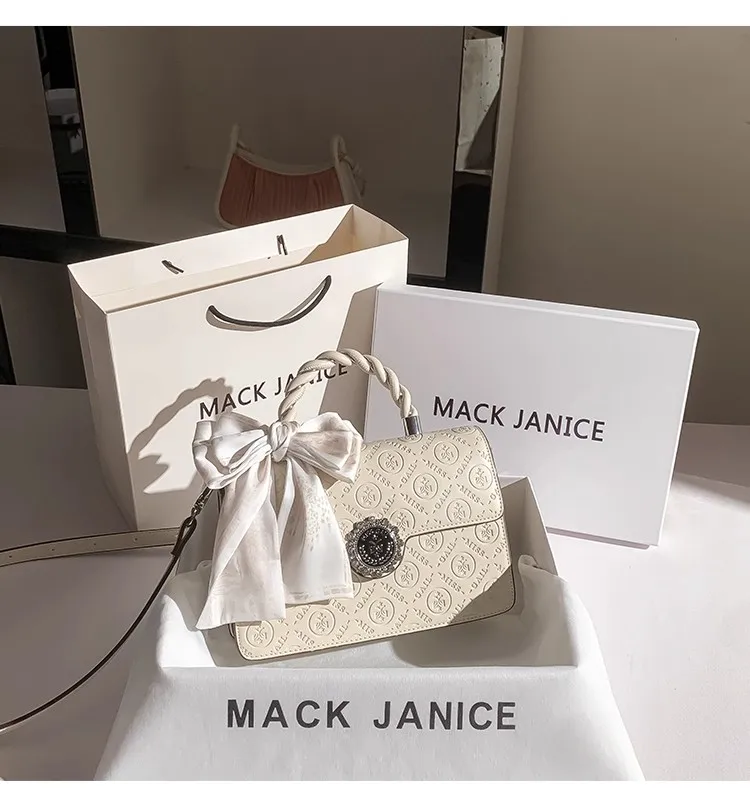 

Luxury Embossed Letter Square Bag Large Capacity High Quality Textured Women Handbag Female Clutch Purse Shoulder Messenger Bag