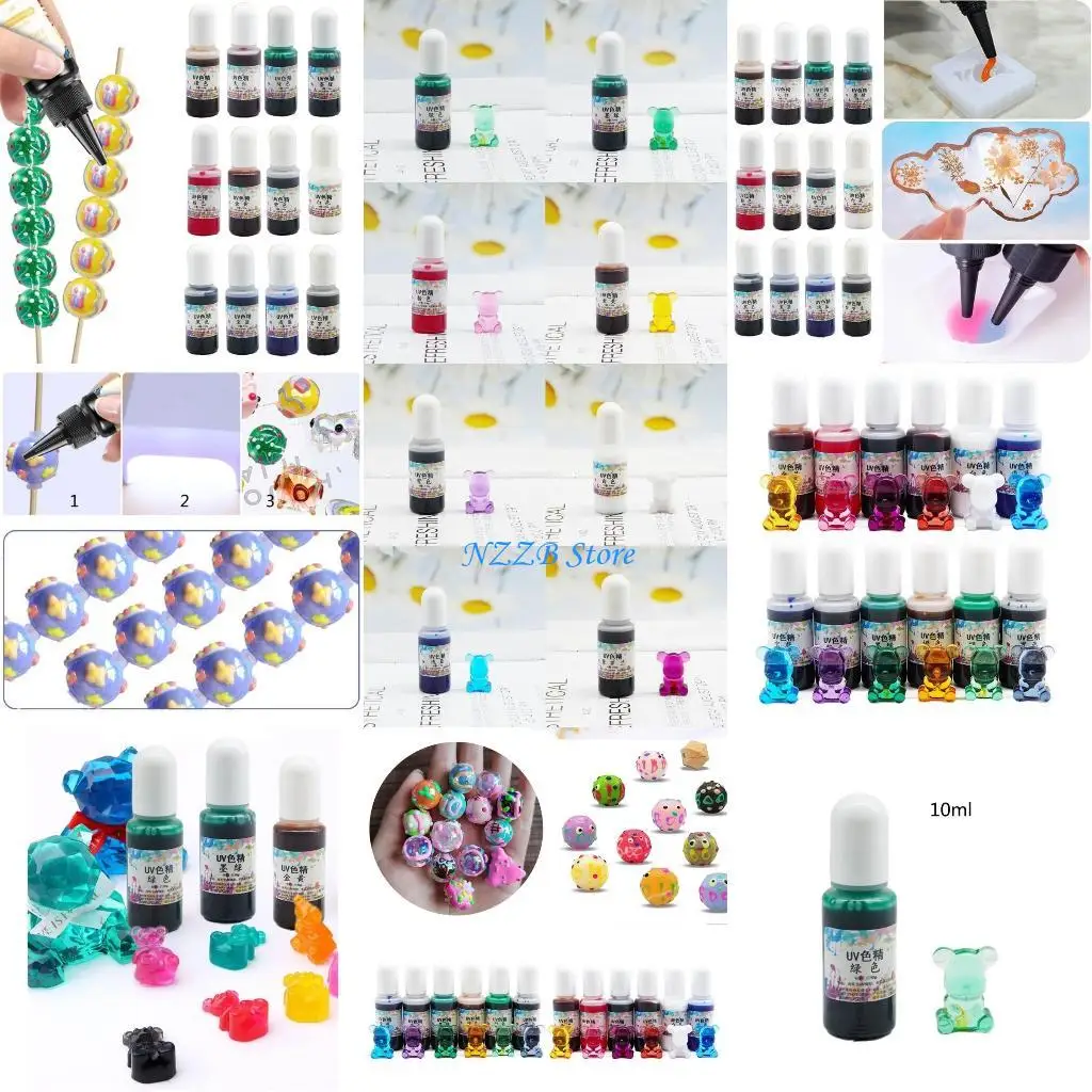 T21F غراء كريستالي مقاوم للأشعة فوق البنفسجية، مستلزمات حرفية ذاتية الصنع، لاصق لصنع المجوهرات