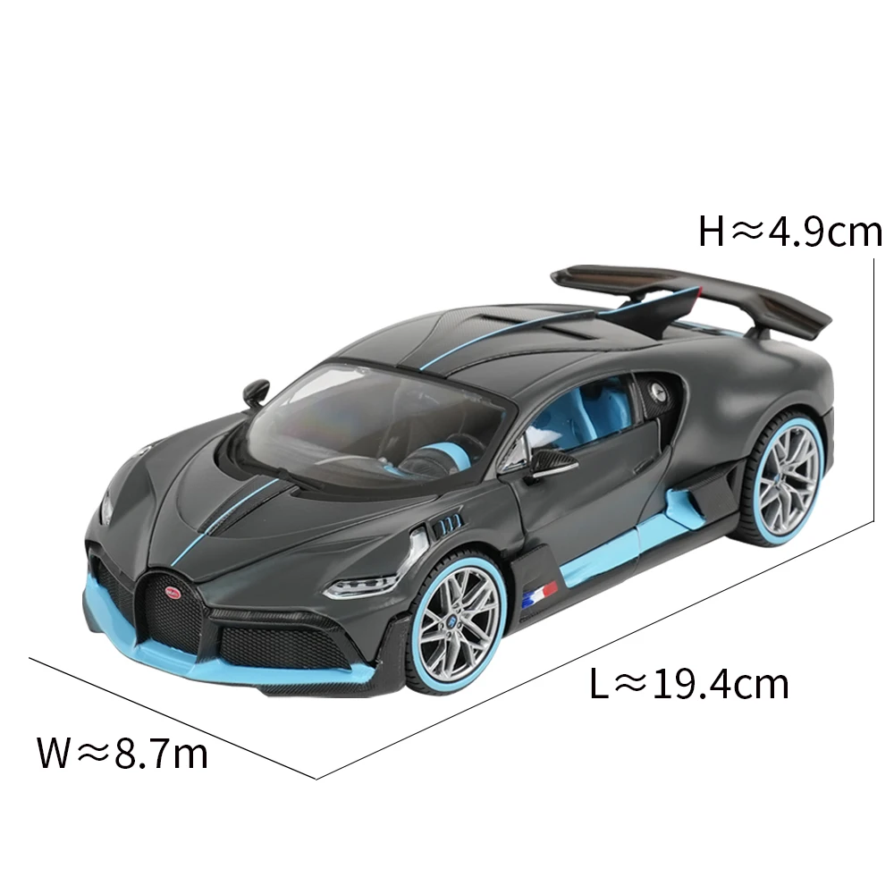 Maisto 1:24 Bugatti Divo Sports Car Static Die Cast Vehicles Collectible Model Car Toys