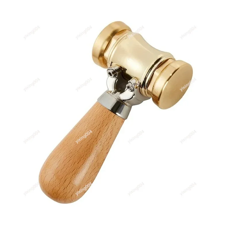 Wooden Handle Integrated Copper Hammer Multifunctional Mini Nail Hammer For Home Carpentry Repair