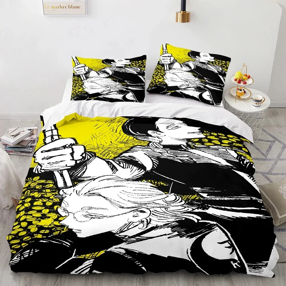 3D Anime Tokyo Revengers Bedding Set Single Twin Full Queen King Size Tokyo Avengers Bed Set Adult Kid Bedroom Duvet cover Sets