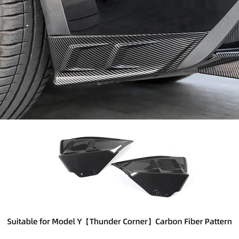 

Car Back Lip Corner Anti-Scratch Protector Patch Exterior Accessories For Tesla Model Y 2021-2022