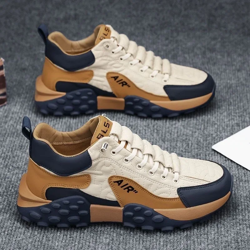 

2025 Men's Chunky Sneakers Designer Platform Casual Shoes Comfort Sports Running Shoes for Men Vulcanized Shoes Tenis Masculino