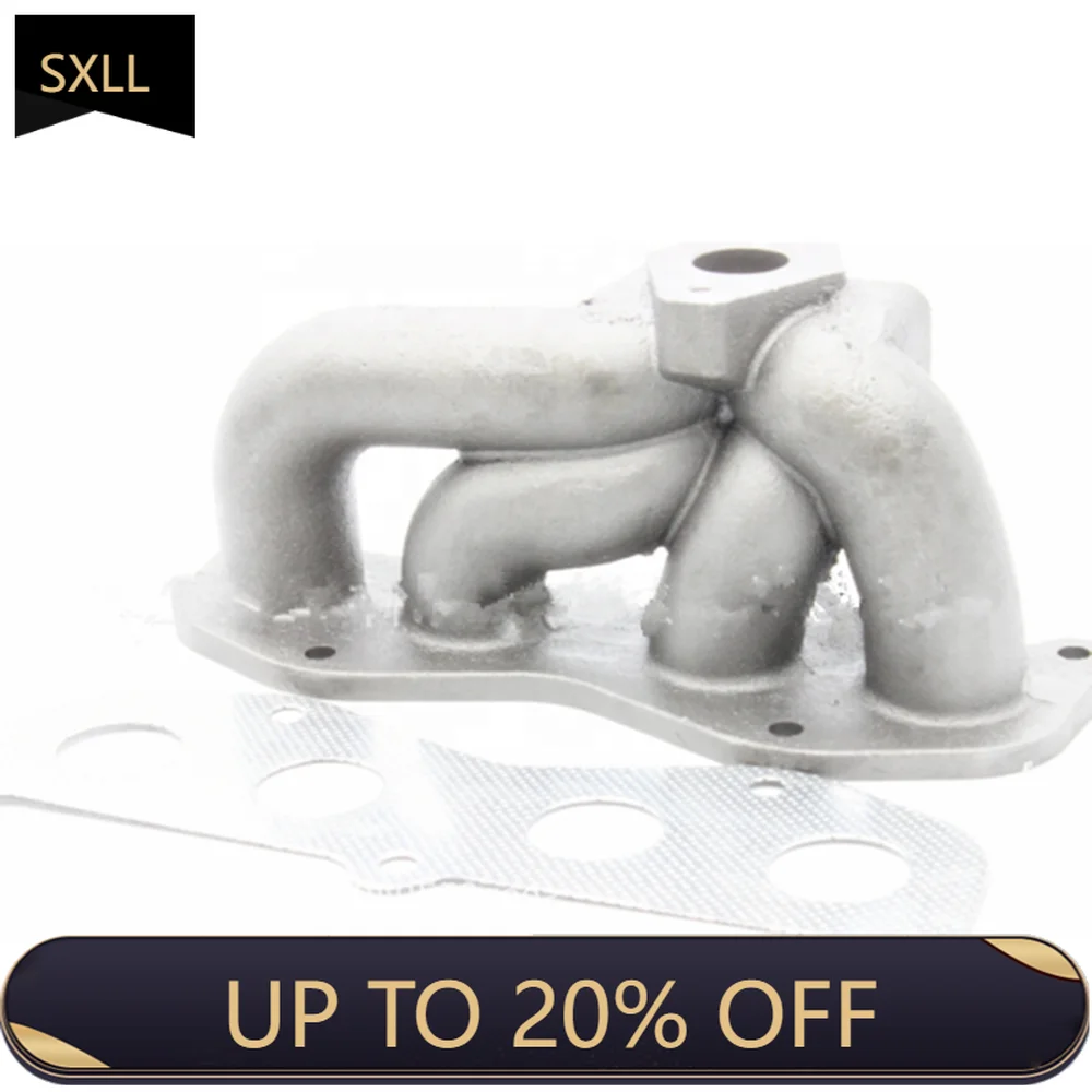 

SXLL Car Exhaust Pipe Modified Cast Iron Turbo Manifold for 05 06 07 08 09 Scion TC XB Exhaust Manifold