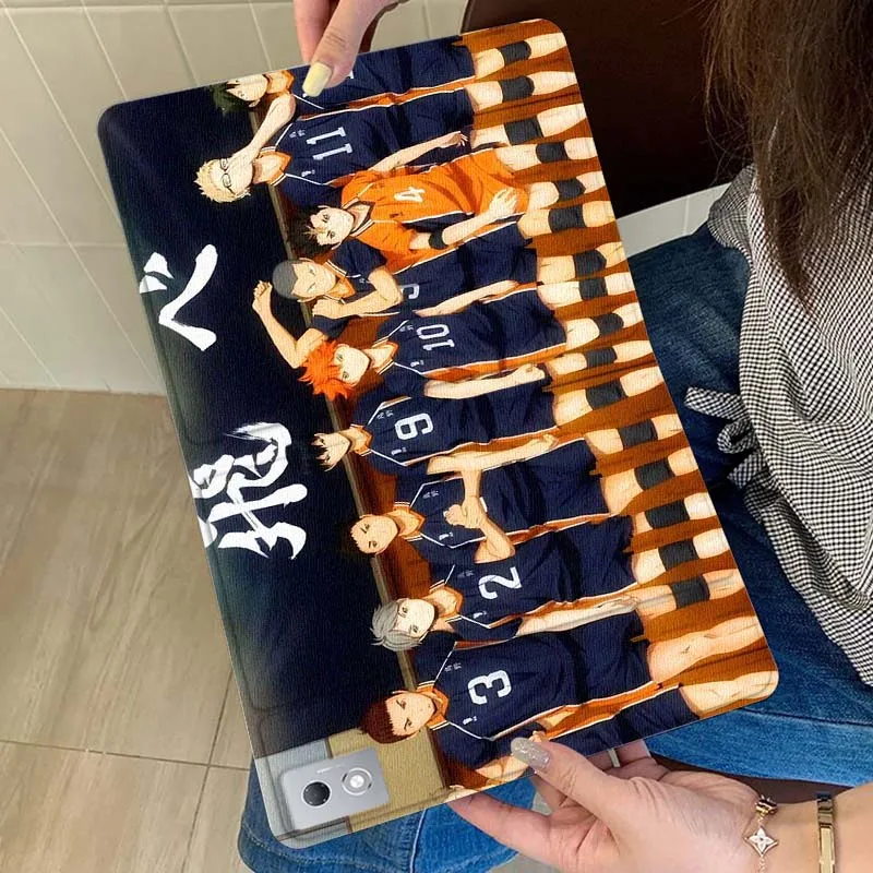 

Haikyu Anime Popular Cool Gift For Xiaoxin Lenovo Tab Pad K11 K10 M10 P11 3rd Plus Pro Legion Y700 Y900 Gen4 2 Tablet Case