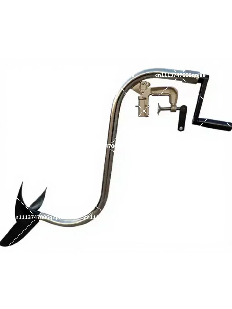 Hand Crank Thruster Marine Manual Propeller Winter Hand Motor Rubber Boat Manual Thruster