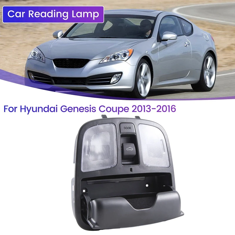 

92810-2M500 Car Dome Light Reading Lamp Sunroof Switch Car Glasses Case 928102M500 For Hyundai Genesis Coupe 2013-2016