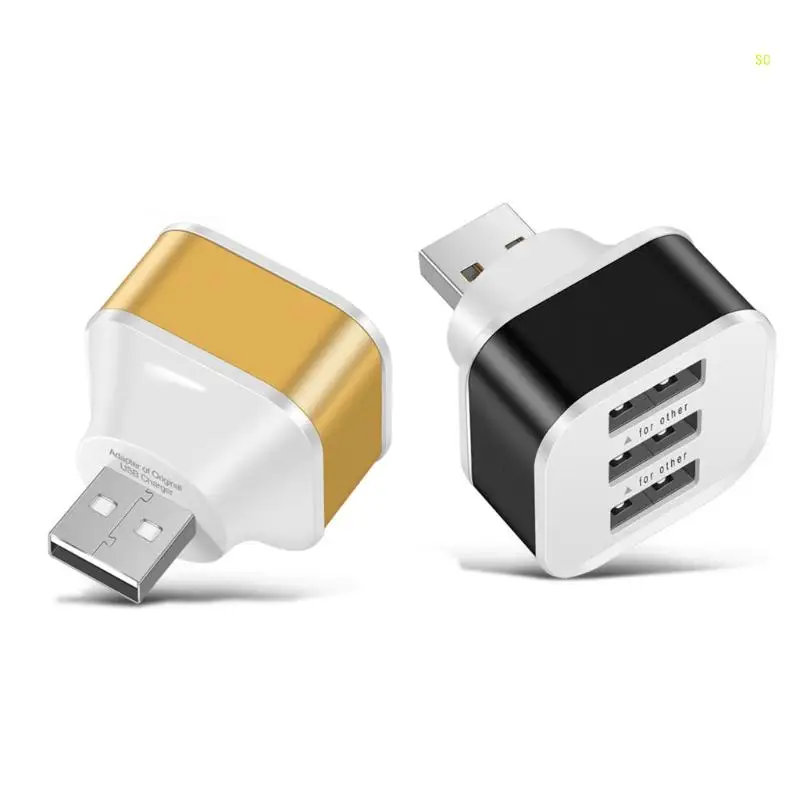 Multi-Protection USB2.0 Hub Extender 3 พอร์ตขยายสาย Usb Dropshipping
