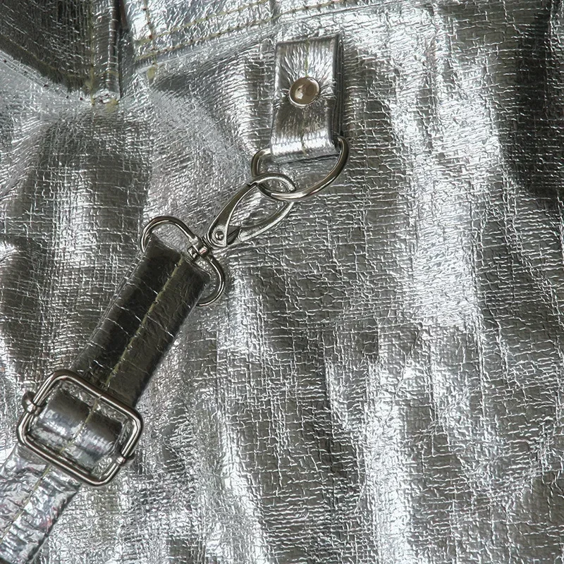 Outdoor Fireproof Cap Insulation Top Cover Aluminum Foil High Temperature Resistant 1000 ℃ Insulation Protective Cap