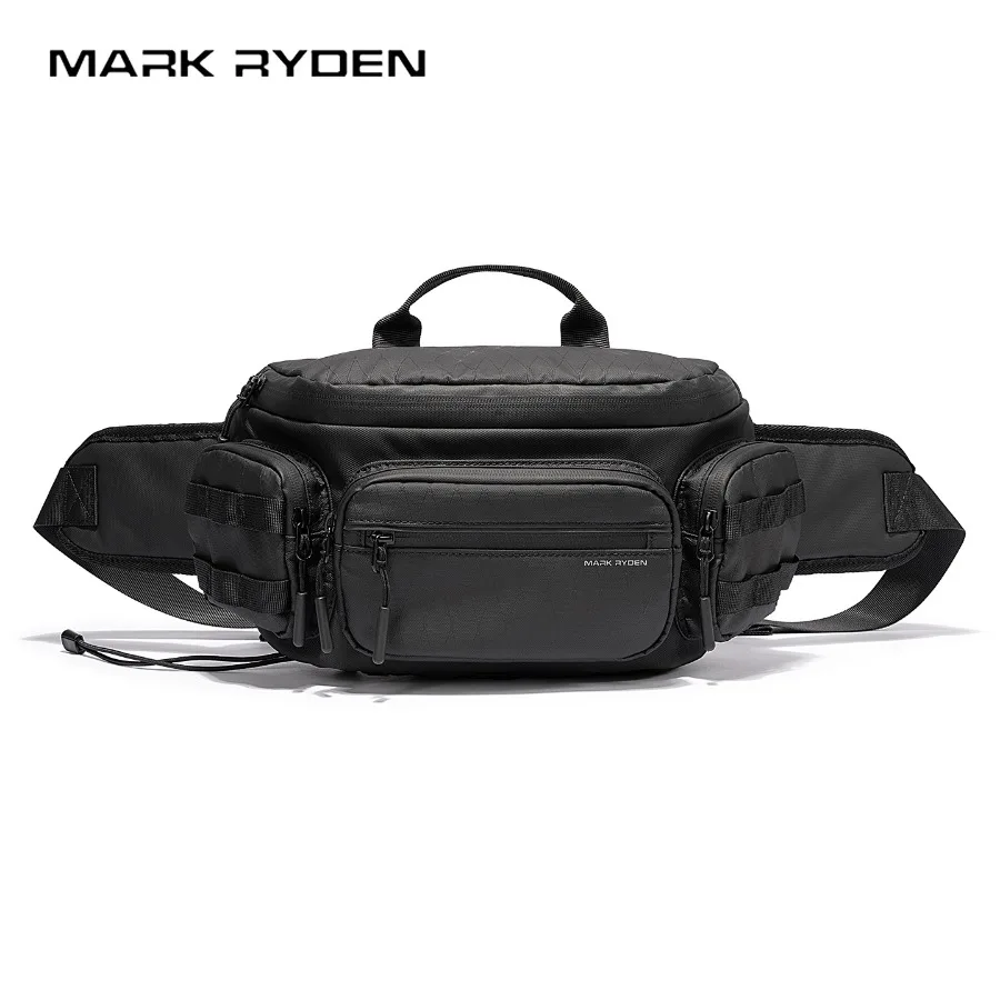 

【New style】Marco Leyden men's chest bag riding outdoor mobile phone waist bag motorcycle multi-function -body bag large capacit